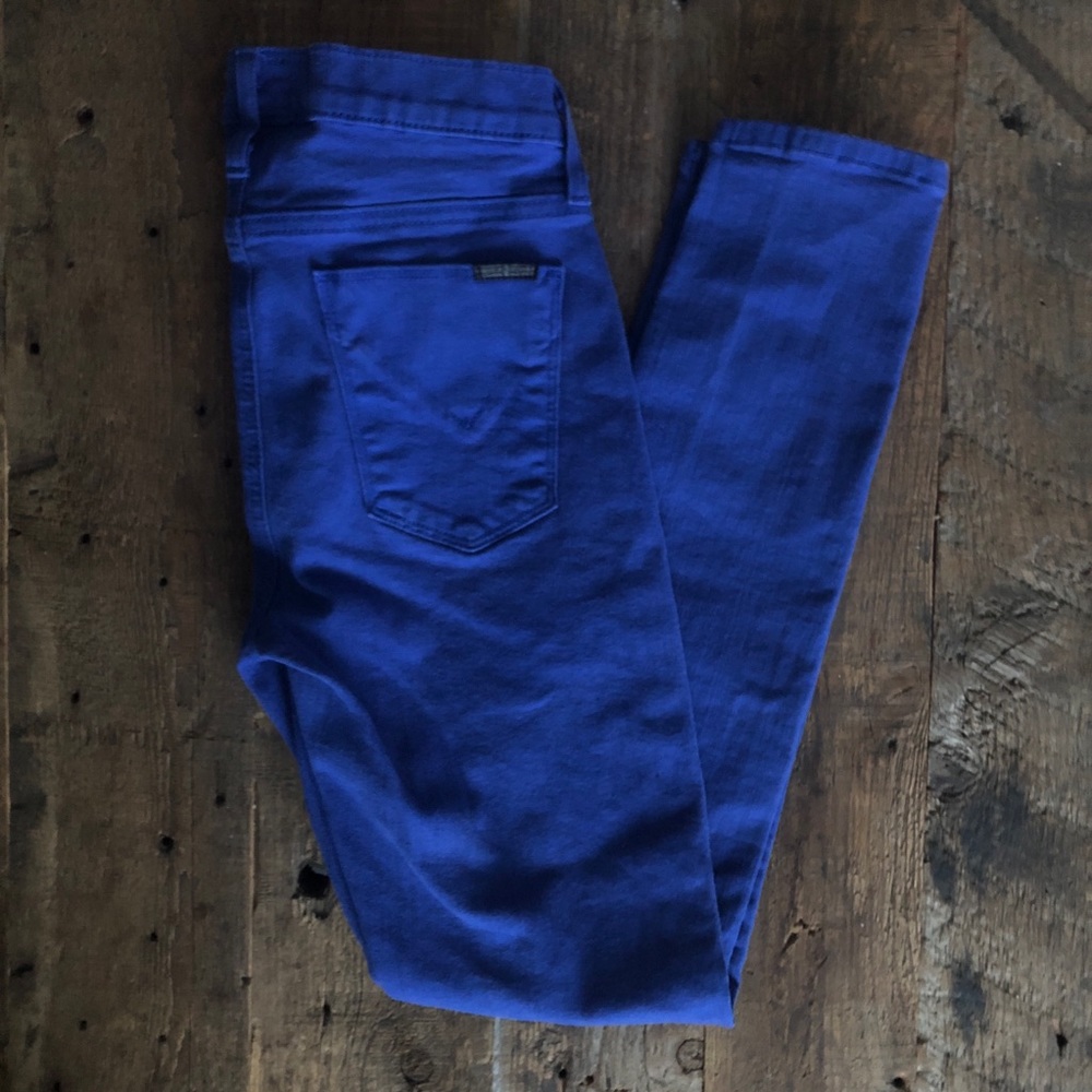 HUDSON | Electric Blue Skinny Jeans